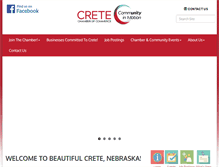Tablet Screenshot of cretechamber.org