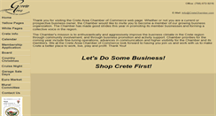 Desktop Screenshot of cretechamber.com